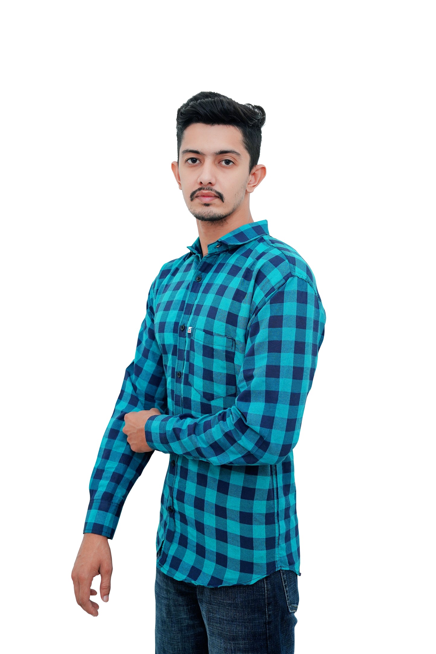 Check Shirt for Men (Green Box)