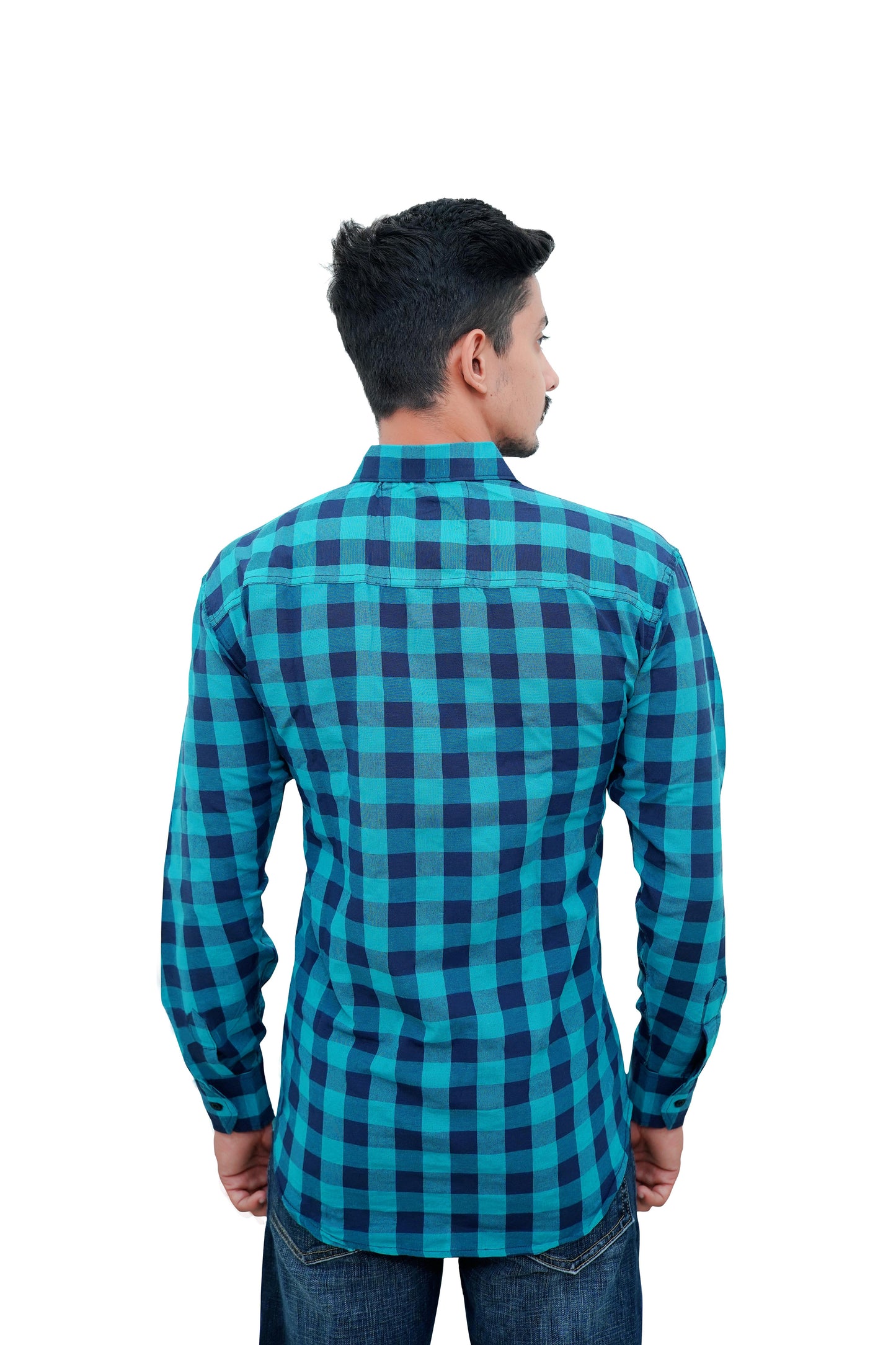 Check Shirt for Men (Green Box)