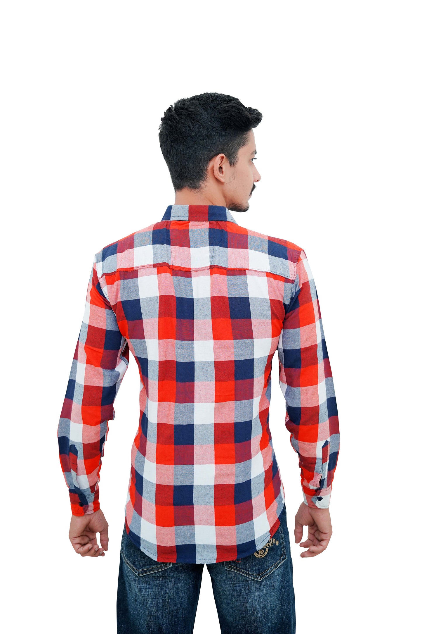 Check Shirt for Men (Red Box)